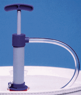 Picture of Action Pump 506 8 oz PVC Drum Pump With 22&apos;&apos; Discharge Hose