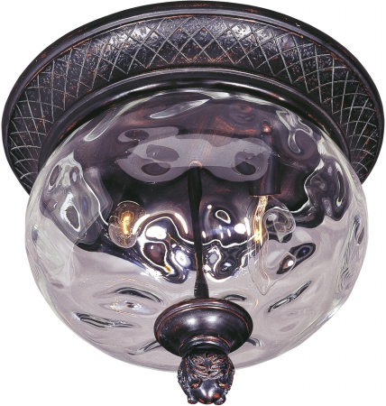 Picture of Maxim Lighting 3429WGOB Carriage House DC 2-Light Outdoor Ceiling Mount - Oriental Bronze