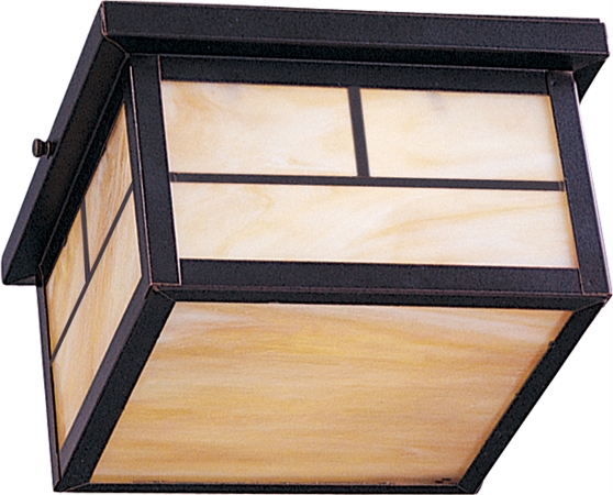 Picture of Maxim Lighting 4059HOBU Coldwater 2-Light Outdoor Ceiling Mount - Burnished