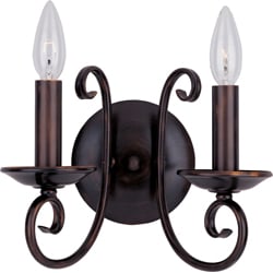Picture of Maxim Lighting 70002OI Loft 2-Light Wall Sconce - Oil Rubbed Bronze