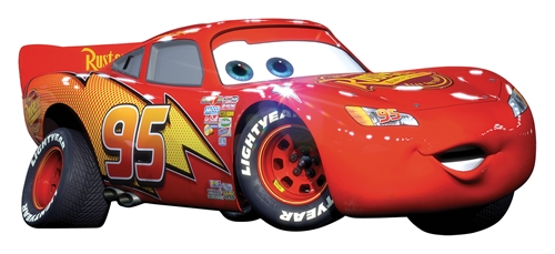 Picture of Roommate RMK1518GM Lightning McQueen Giant Wall Decal