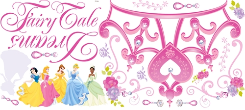 Picture of Roommate RMK1580GM Disney Princess Crown Giant Wall Decals