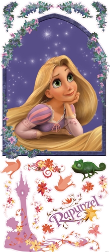 Picture of Roommate RMK1525GM Tangled Giant Wall Decal