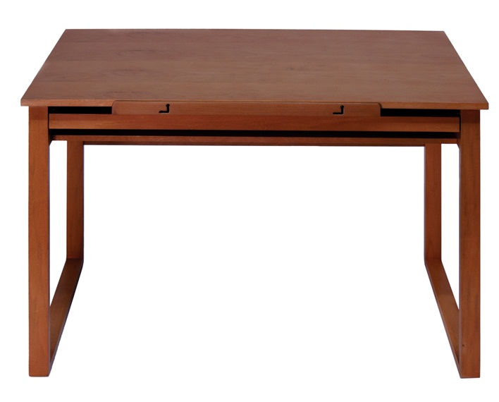 Studio Designs 13285 Ponderosa Wood Topped Table - Sonoma Brown