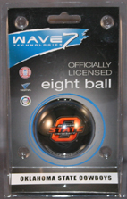 Picture of Wave 7 Technologies OKSBBE100 Oklahoma State Eight Ball