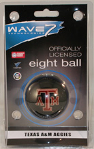 Picture of Wave 7 Technologies TAMBBE100 Texas A&M Eight Ball