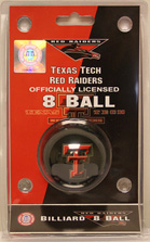 Picture of Wave 7 Technologies TXTBBE100 Texas Tech Eight Ball