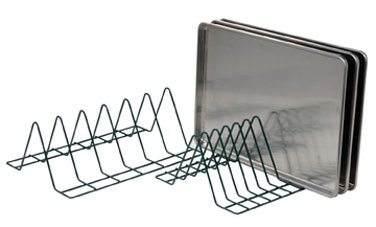 Picture of FocusFoodService FFTM2412GN Wire Tray Storage Module - 12 Tray Cap