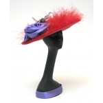 Picture of IWGAC 0126-16009 Red Hat Mannequin with Hat Red feather