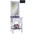 Kaco International 340-3000-W-AB Dover 30 in. Vanity with Cottage White Sherwin Williams Finish and Black Granite Top Kaco International 340-3000-W-AB Dover 30 in. Vanity with Cottage White Sherwin Williams Finish and Black Granite Top
