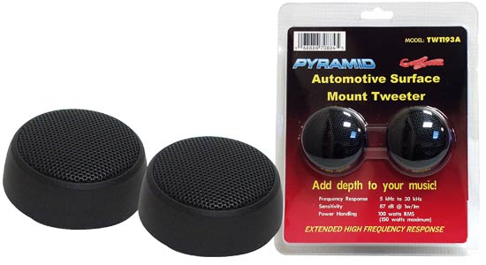 2 in. 100 Watt Surface Mount Tweeter