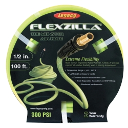 Picture of Legacy Manufacturing LEGHFZ12100YW3 Flexzilla .50in. x 100ft. ZillaGreen Air Hose
