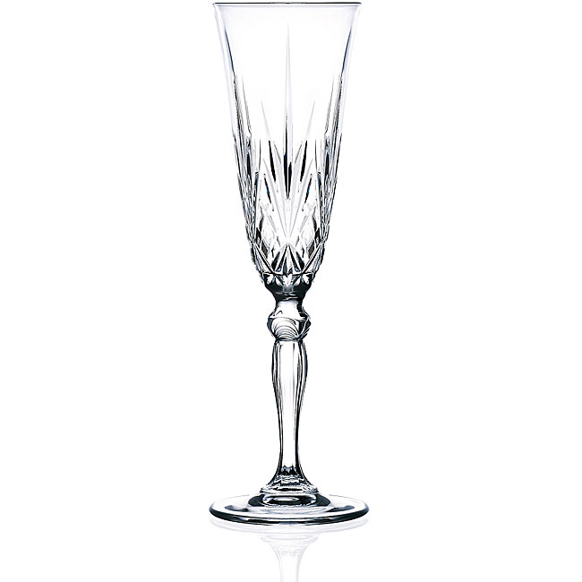 Picture of Lorenzo Import 238460 RCR Melodia Crystal Champagne Glass set of 6