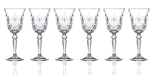 Picture of Lorenzo Import 238470 RCR Melodia Crystal Wine Glass set of 6