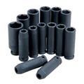 ATD Tools ATD-4301 14-Piece .50-Inch Drive 6 Point Metric Deep Impact Socket Set ATD Tools ATD-4301 14-Piece .50-Inch Drive 6 Point Metric Deep Impact Socket Set