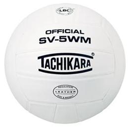 Picture of Tachikara SV5WM Full Grain Leather VolleyBall - White