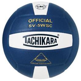 Picture of Tachikara SV5WSC.NYW Sensi-Tec Composite High Performance Volleyball - Navy-White