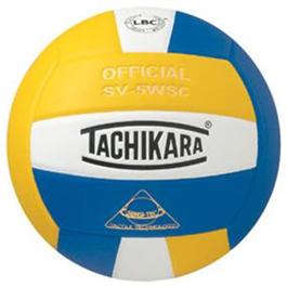 Picture of Tachikara SV5WSC.GWR Sensi-Tec Composite High Performance Volleyball - Gold-White-Royal