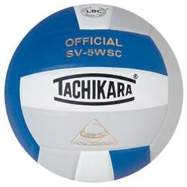Picture of Tachikara SV5WSC.RWSL Sensi-Tec Composite High Performance Volleyball - Royal-White-Silver Gray