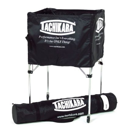 Picture of Tachikara BIKSP Portable Volleyball Cart - Black