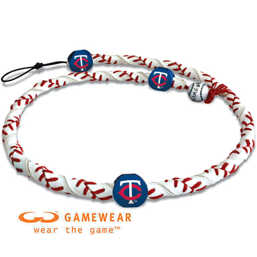 Picture of Gamewear 844214025264 Minnesota Twins Classic Frozen Rope Necklace- MLB