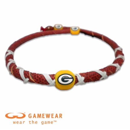 Picture of Gamewear 844214025516 Green Bay Packers Classic Spiral Necklace- NFL