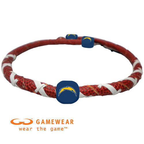 Picture of Gamewear 844214025653 San Diego Chargers Classic Spiral Necklace- NFL