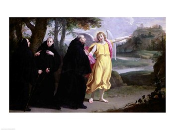 Picture of Liebermans BALXIR222416 Philippe De Champaigne Scene from the Life of St. Benedict 24.00 x 18.00 Poster Print