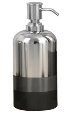 Group  Triune Collection Soap-Lotion Pump - Platinum 3 Tone Finish - 2.75in. bottom dia x 6.75in -  ComfortCorrect, CO3250148