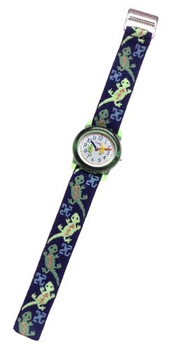 TIME MACHINES 29mm Gecko Elastic Fabric Kids Watch