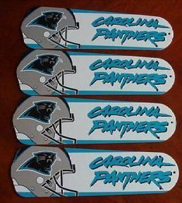 Picture of Ceiling Fan Designers 42SET-NFL-CAR NFL Carolina Panthers Football 42 In. Ceiling Fan Blades OnLY
