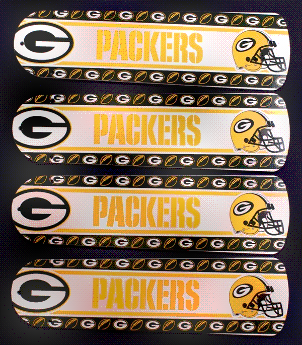 Picture of Ceiling Fan Designers 42SET-NFL-GRB NFL Green Bay Packers Football 42 In. Ceiling Fan Blades OnLY