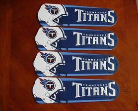 Picture of Ceiling Fan Designers 42SET-NFL-TEN NFL Tennessee Titans Football 42 In. Ceiling Fan Blades OnlY