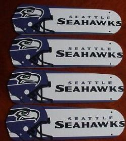 Picture of Ceiling Fan Designers 42SET-NFL-SEA NFL Seattle Seahawks Football 42 In. Ceiling Fan Blades OnlY
