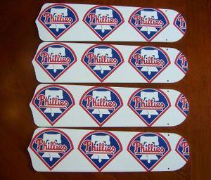 Picture of Ceiling Fan Designers 42SET-MLB-PHI MLB Philadelphia Phillies Baseball 42 In. Ceiling Fan BladeS ONLY