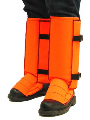 Picture of Crackshot Corporation R-1904 Snake Guardz Blaze Orange-Poly - X-Large