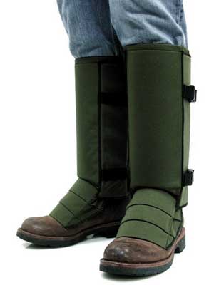 Picture of Crackshot Corporation R-1944 Snake Guardz Olive Green-Nylon - X-Large