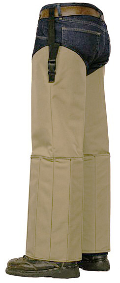 Picture of Crackshot Corporation R-13970 Snake Chapz FP Khaki Tan-Nylon - Short