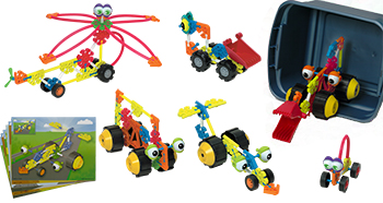 K'Nex Limited Partnership KNX78830 Kid Knex Transportation