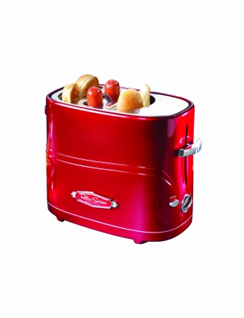 Picture of NostalgiaProductsGroup HDT-600RETRORED Retro Series Pop-Up Hot Dog Toaster