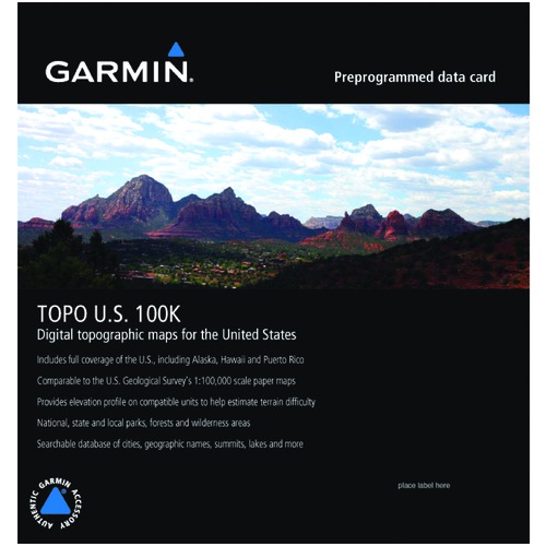 Picture of Garmin Topo-SD Topo U.S. 100K Micro SD card