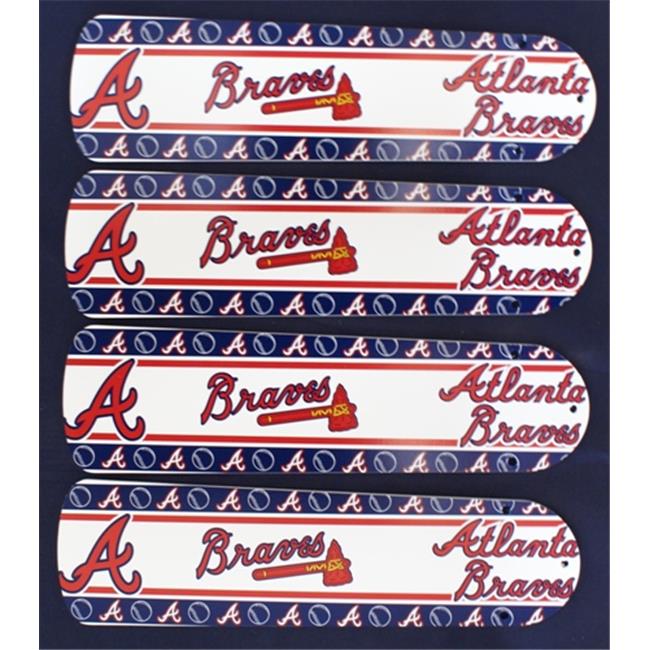 Ceiling Fan Designers 42set Mlb Atl Mlb Atlanta Braves Baseball 42