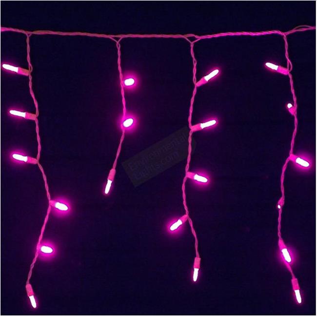 Reinders 88661-R M5mm ICICLE Holiday Creations 70 LED Christmas Light String ...