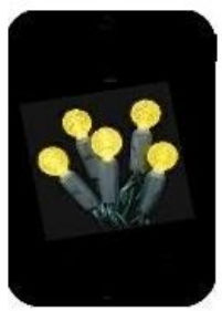 34604R-B Gold G12 Raspberry LED Lights