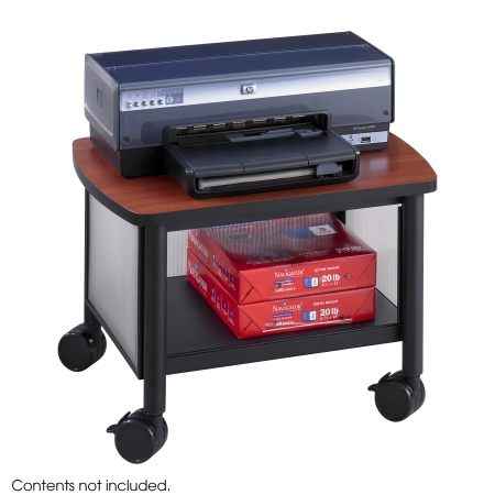 Picture of Safco 1862BL Impromptu« Under Table Printer Stand  Black-BL