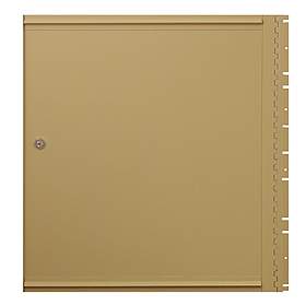 Rear Cover Locking for Rear Loading Brass Mailboxes - Brass