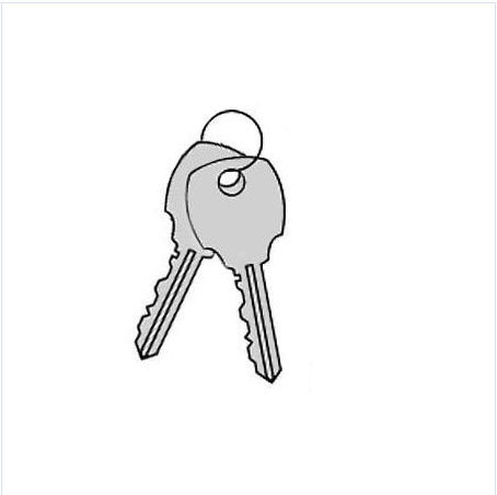Key Blanks for Built-in Key Locks of Metal Lockers