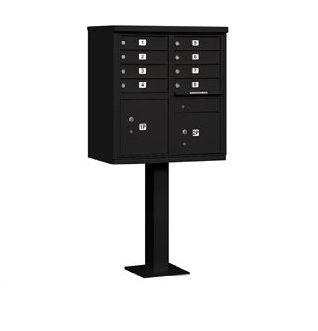 Cluster Box Unit - 8 A Size Doors - Type I - Black - USPS Access