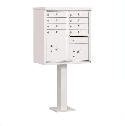 Cluster Box Unit - 8 A Size Doors - Type I - White - USPS Access