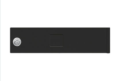 Replacement Door and Lock with 3 Keys - Black - Standard A Size
